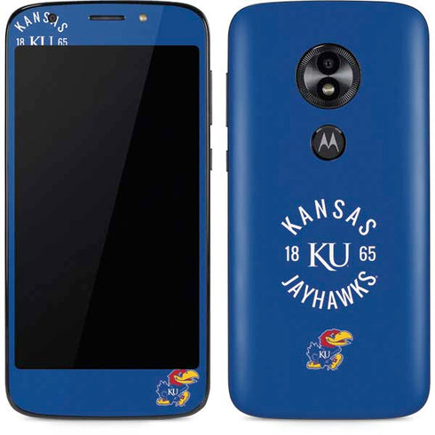 University of Kansas Jayhawks KY 1865 Moto E5 Play Skin