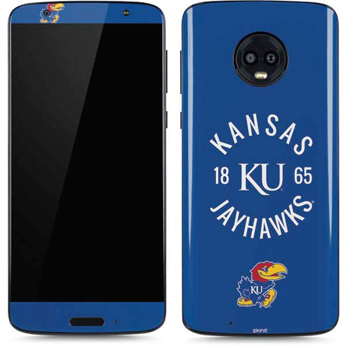 University of Kansas Jayhawks KY 1865 Moto G6 Skin