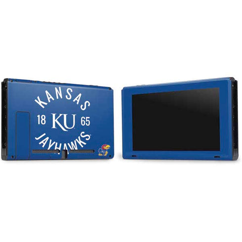 University of Kansas Jayhawks KY 1865 Nintendo Switch Bundle Skin