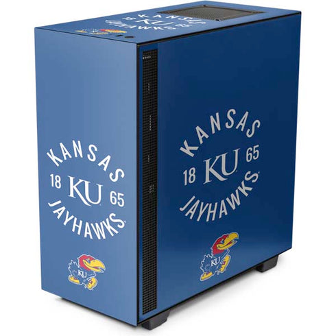University of Kansas Jayhawks KY 1865 NZXT H510 Compact ATX Mid-Tower Case Skin