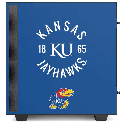 University of Kansas Jayhawks KY 1865 NZXT H510 Compact ATX Mid-Tower Case Skin