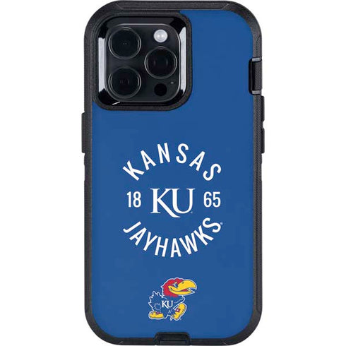 University of Kansas Jayhawks KY 1865 Otterbox Defender iPhone Skin