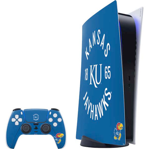 University of Kansas Jayhawks KY 1865 PS5 Digital Edition Bundle Skin