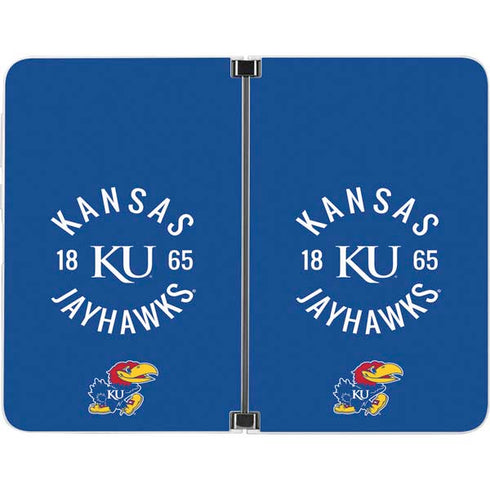 University of Kansas Jayhawks KY 1865 Surface Duo Skin