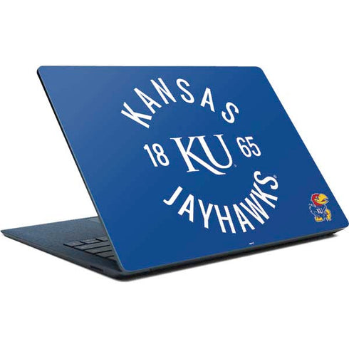 University of Kansas Jayhawks KY 1865 Surface Laptop Skin