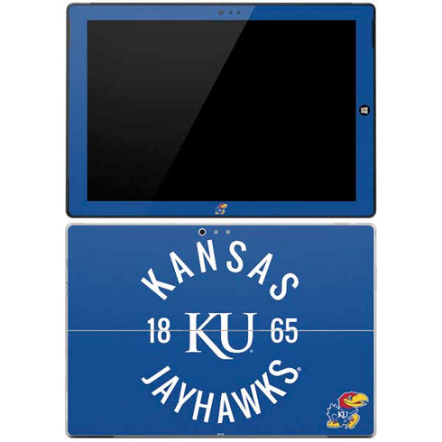 University of Kansas Jayhawks KY 1865 Surface Pro 3 Skin