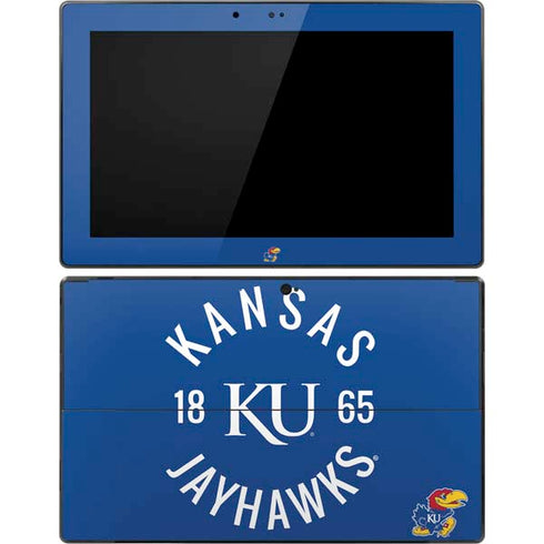 University of Kansas Jayhawks KY 1865 Surface Pro Tablet Skin