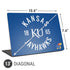 University of Kansas Jayhawks KY 1865 Universal Laptop 13in (10.6 x 7.6in) Skin