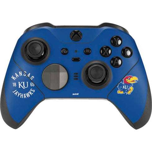 University of Kansas Jayhawks KY 1865 Xbox Elite Wireless Controller Series 2 Skin