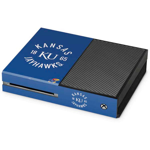 University of Kansas Jayhawks KY 1865 Xbox One Console Skin