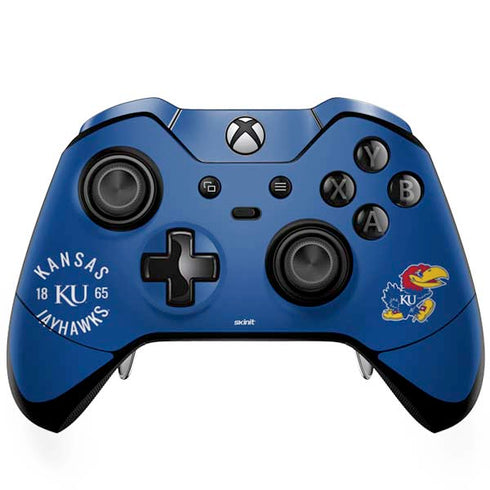 University of Kansas Jayhawks KY 1865 Xbox One Elite Controller Skin