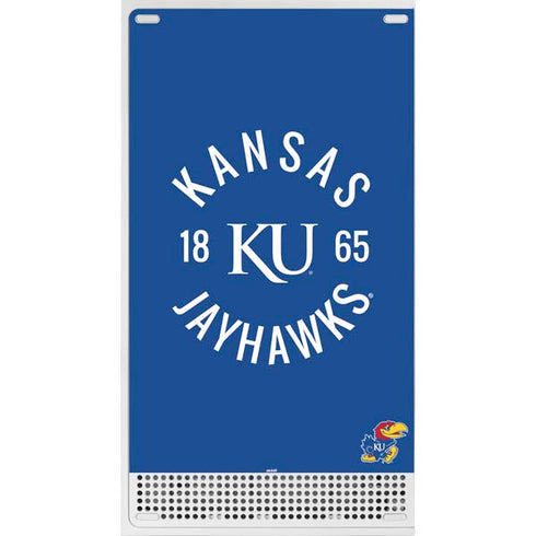 University of Kansas Jayhawks KY 1865 Xbox Series S Console Skin