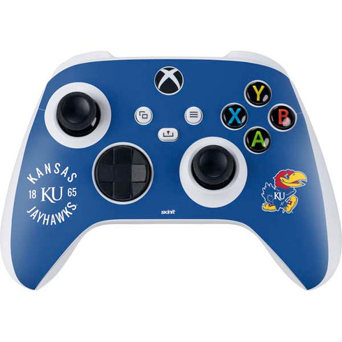 University of Kansas Jayhawks KY 1865 Xbox Series S Controller Skin