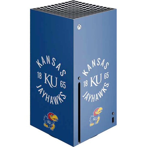 University of Kansas Jayhawks KY 1865 Xbox Series X Console Skin