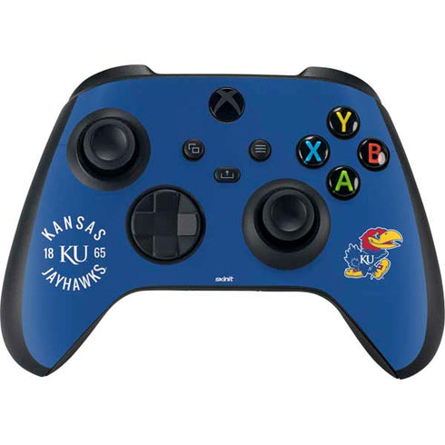 University of Kansas Jayhawks KY 1865 Xbox Series X Controller Skin