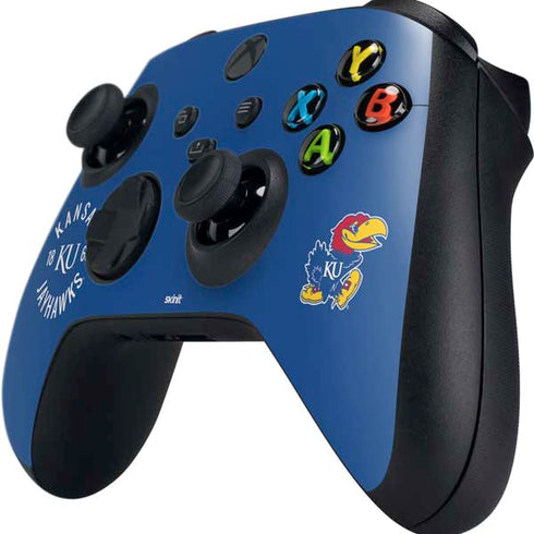 University of Kansas Jayhawks KY 1865 Xbox Series X Controller Skin