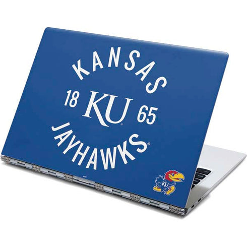 University of Kansas Jayhawks KY 1865 Yoga 910 2-in-1 14in Touch-Screen Skin