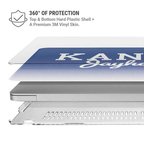 University of Kansas Jayhawks MacBook Air 15in (2023-2025) Case plus Skin