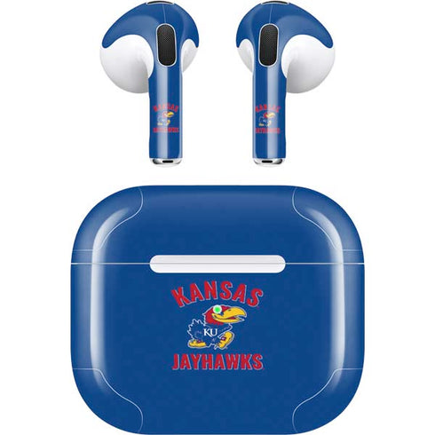 University of Kansas Jayhawks Mascot Apple AirPods (3rd Gen 2021) Skin