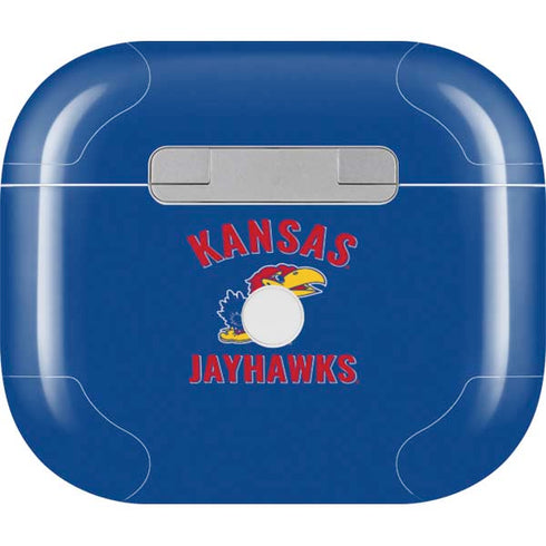 University of Kansas Jayhawks Mascot Apple AirPods (3rd Gen 2021) Skin