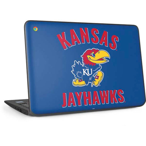 University of Kansas Jayhawks Mascot HP Chromebook Skin