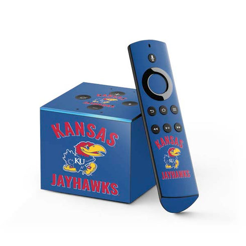 University of Kansas Jayhawks Mascot Fire TV Cube Skin