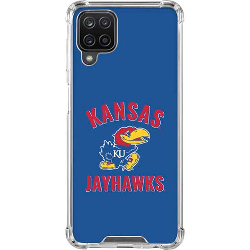 University of Kansas Jayhawks Mascot Galaxy A12 Clear Case