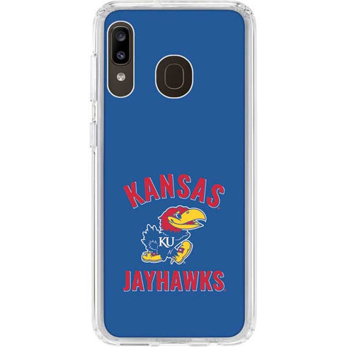 University of Kansas Jayhawks Mascot Galaxy A20 Clear Case