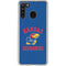 University of Kansas Jayhawks Mascot Galaxy A21 Clear Case