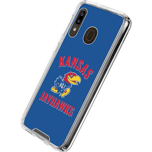 University of Kansas Jayhawks Mascot Galaxy A30 Clear Case