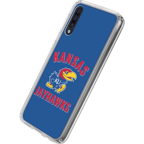 University of Kansas Jayhawks Mascot Galaxy A50 Clear Case