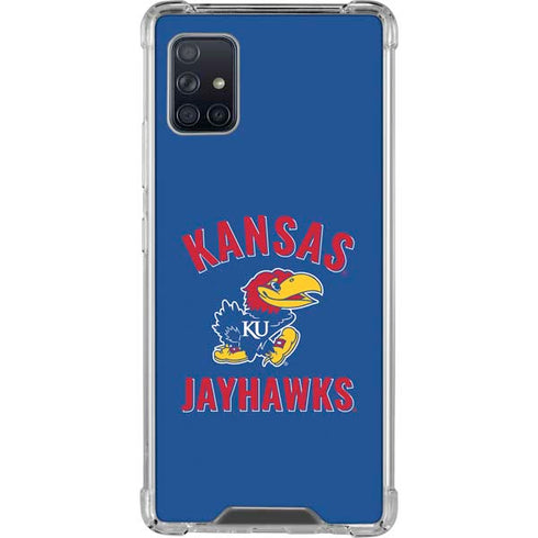 University of Kansas Jayhawks Mascot Galaxy A51 5G Clear Case
