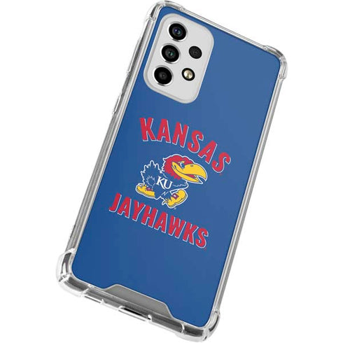 University of Kansas Jayhawks Mascot Galaxy A53 5G Clear Case