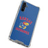 University of Kansas Jayhawks Mascot Galaxy A54 5G Clear Case