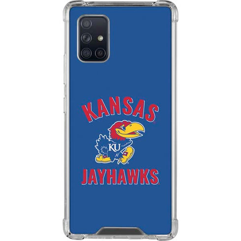 University of Kansas Jayhawks Mascot Galaxy A71 5G Clear Case