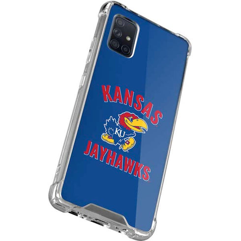 University of Kansas Jayhawks Mascot Galaxy A71 5G Clear Case
