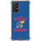 University of Kansas Jayhawks Mascot Galaxy A72 5G Clear Case