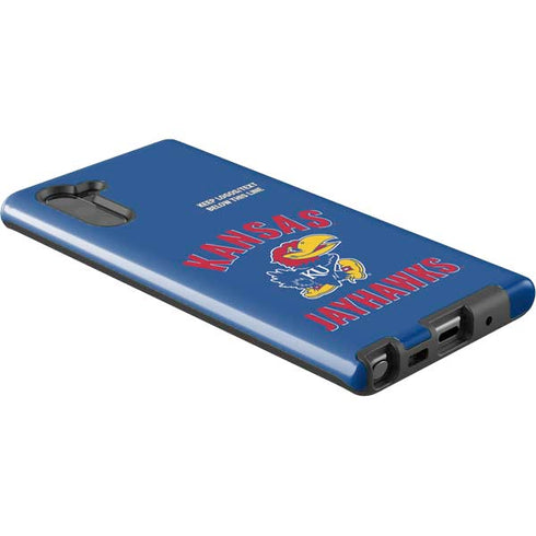 University of Kansas Jayhawks Mascot Galaxy Note 10 Pro Case