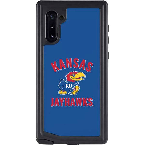 University of Kansas Jayhawks Mascot Galaxy Note 10 Waterproof Case