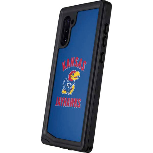 University of Kansas Jayhawks Mascot Galaxy Note 10 Waterproof Case