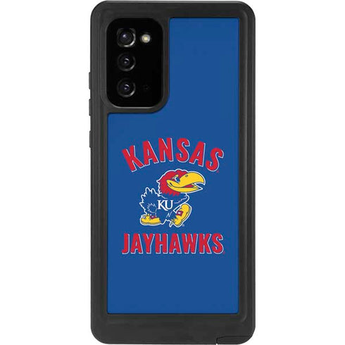 University of Kansas Jayhawks Mascot Galaxy Note20 5G Waterproof Case