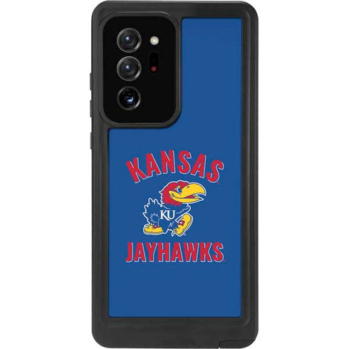 University of Kansas Jayhawks Mascot Galaxy Note20 Ultra 5G Waterproof Case