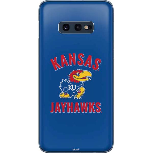 University of Kansas Jayhawks Mascot Galaxy S10e Skin