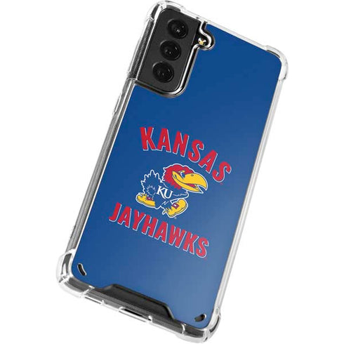 University of Kansas Jayhawks Mascot Galaxy S21 5G Clear Case
