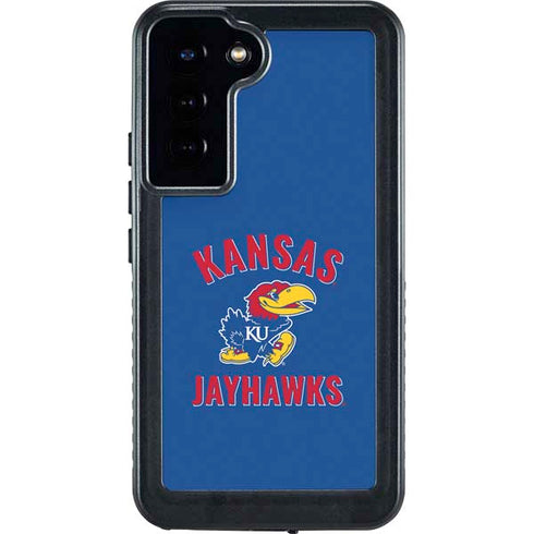 University of Kansas Jayhawks Mascot Galaxy S23 Plus Waterproof Case