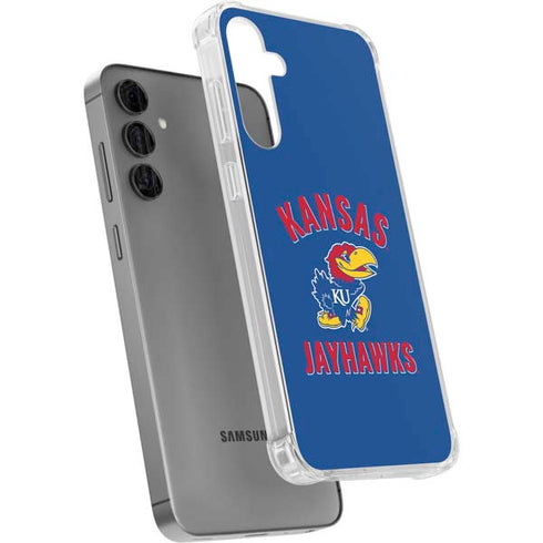 University of Kansas Jayhawks Mascot Galaxy S24 Plus Clear Case
