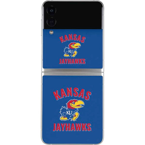 University of Kansas Jayhawks Mascot Galaxy Z Flip3 5G Skin