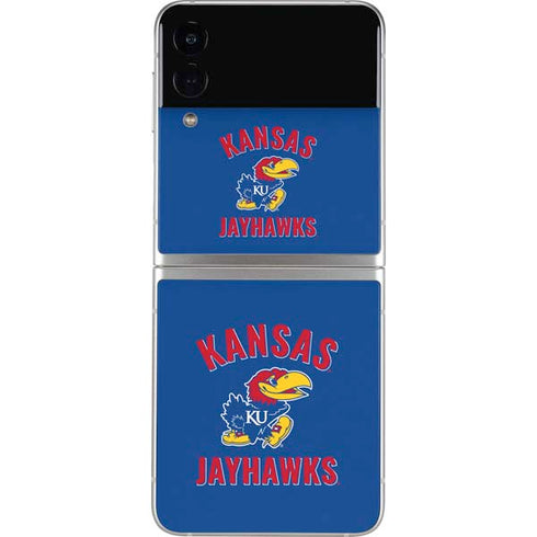 University of Kansas Jayhawks Mascot Galaxy Z Flip4 5G Skin