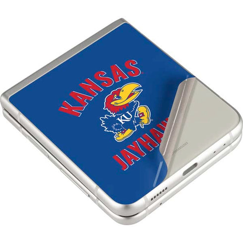 University of Kansas Jayhawks Mascot Galaxy Z Flip4 5G Skin
