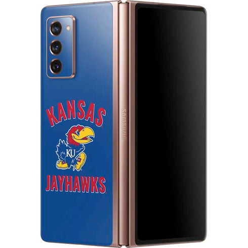 University of Kansas Jayhawks Mascot Galaxy Z Fold2 5G Skin